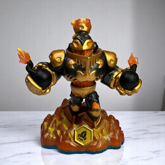Skylanders Swap Force Blast Zone Figure 2013 Activision Blue Base Collectible - Picture 1 of 6